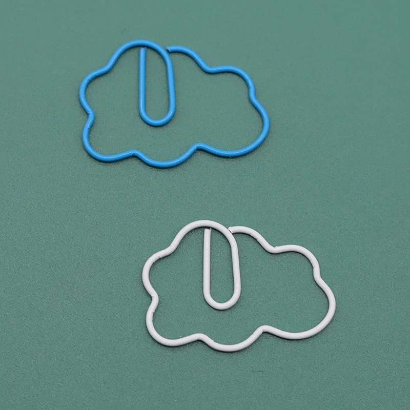 Cute Cloud Shaped Paperclips - Image 6