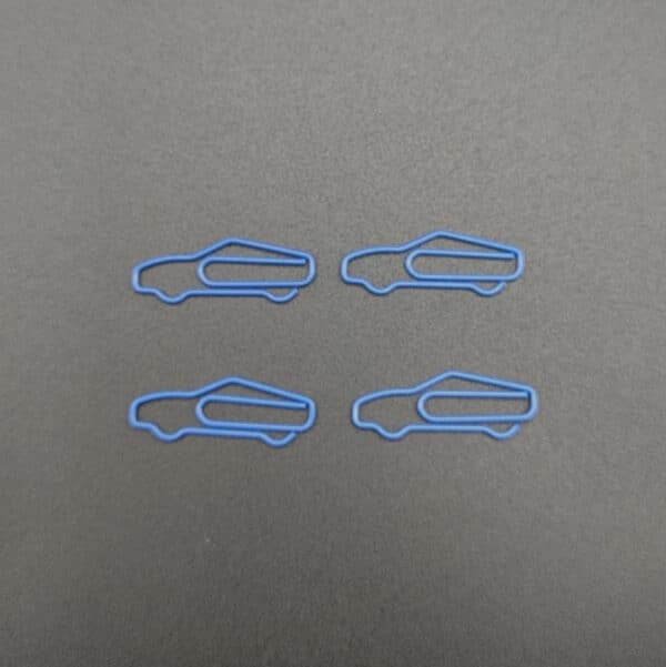 Racecar Shaped Metal Paperclips In A Can - 图片 6