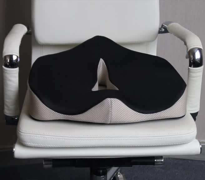 Memory Foam Lumbar Hemorrhoid Friendly Cushion - 图片 6