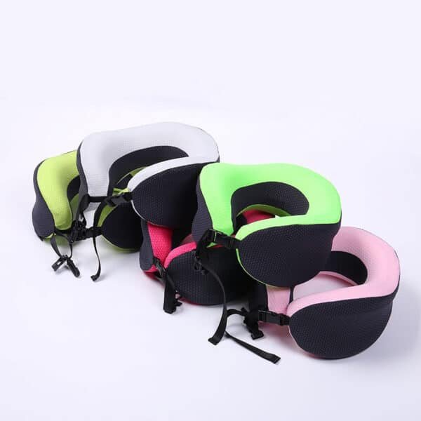 Slow Rebound Travel Portable Storage U-shaped Pillow - Image 6