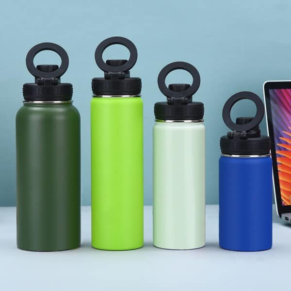 12 OZ New Stainless Steel Insulated Bottle with Magnetic Lid - Image 6