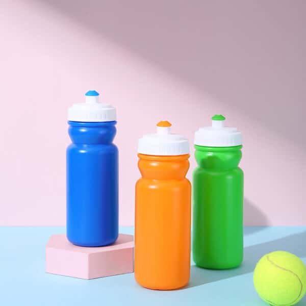 Customized Multi-color Plastic Sport Cycling Water Bottle 21oz - 图片 6