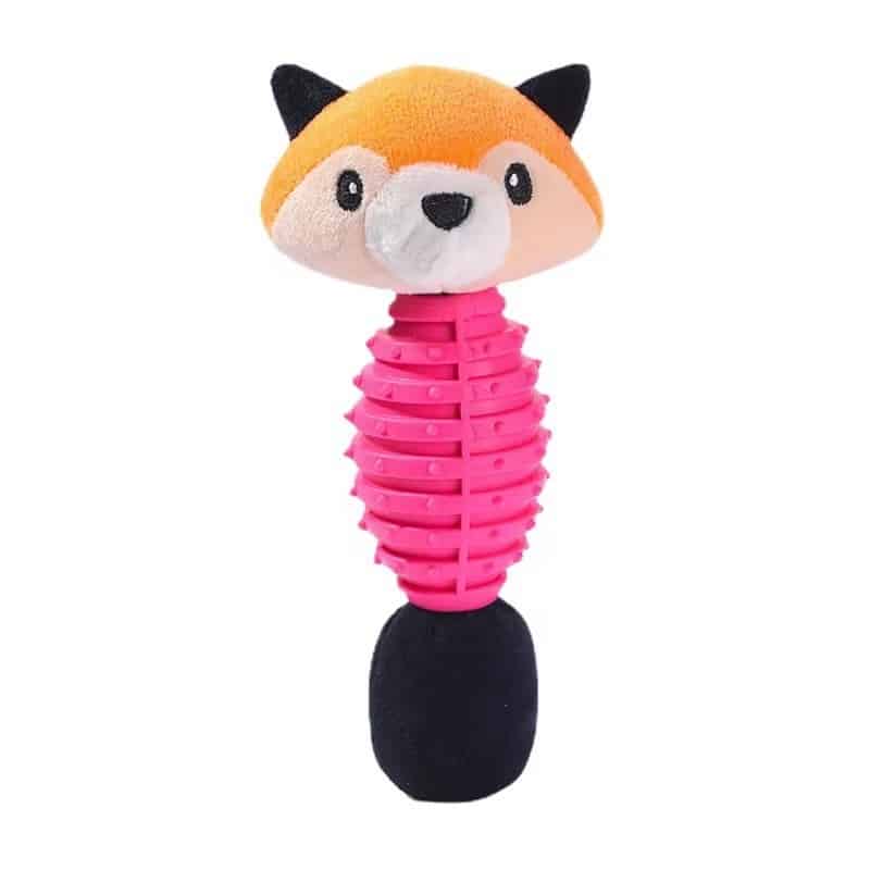 Squeaky Pet Toy with Plush Tail - 图片 6