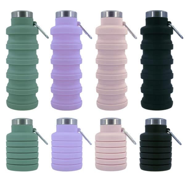 Customized Collapsible Silicone Bottle 17oz - Image 6