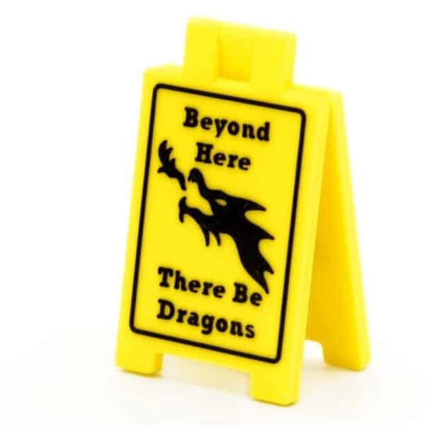 Custom Plastic Tiny Table Sign - Image 6