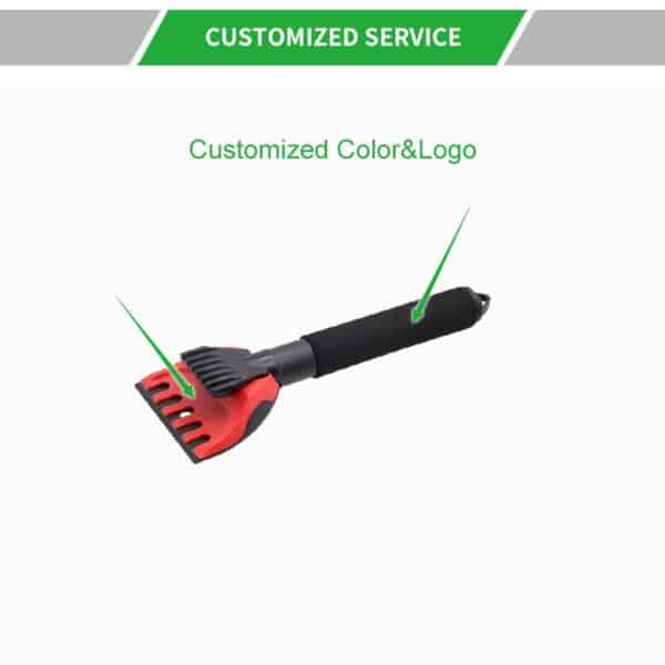 Two-color Shovel Head Ice Scraper - 图片 6