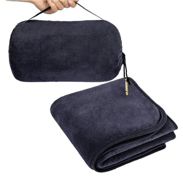 Portable Carrying Handle Travel Blanket - 图片 6