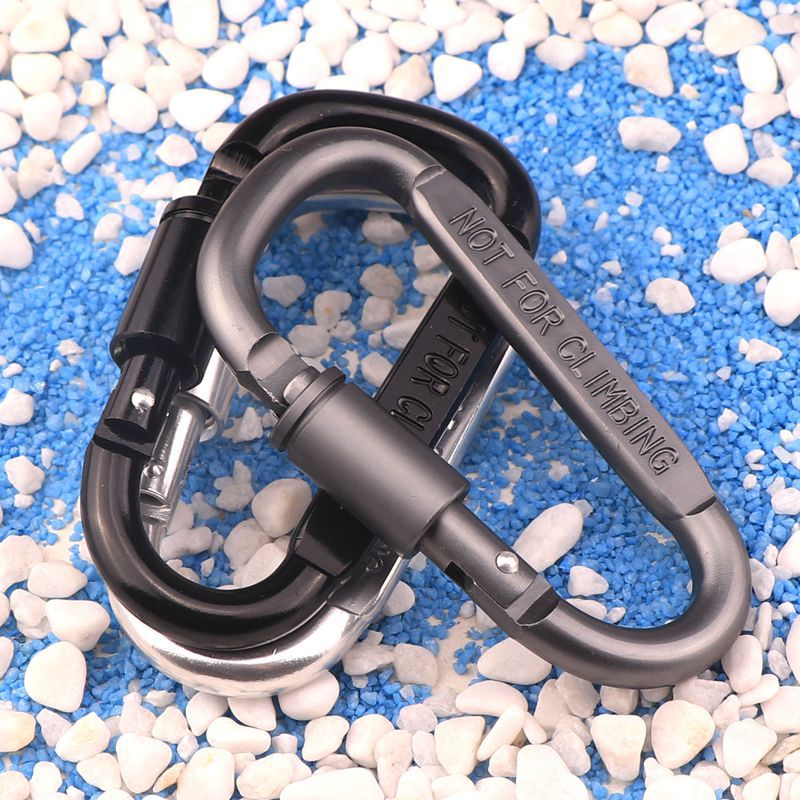 Custom Thicken Aluminum Alloy Locking Carabiner - 图片 6