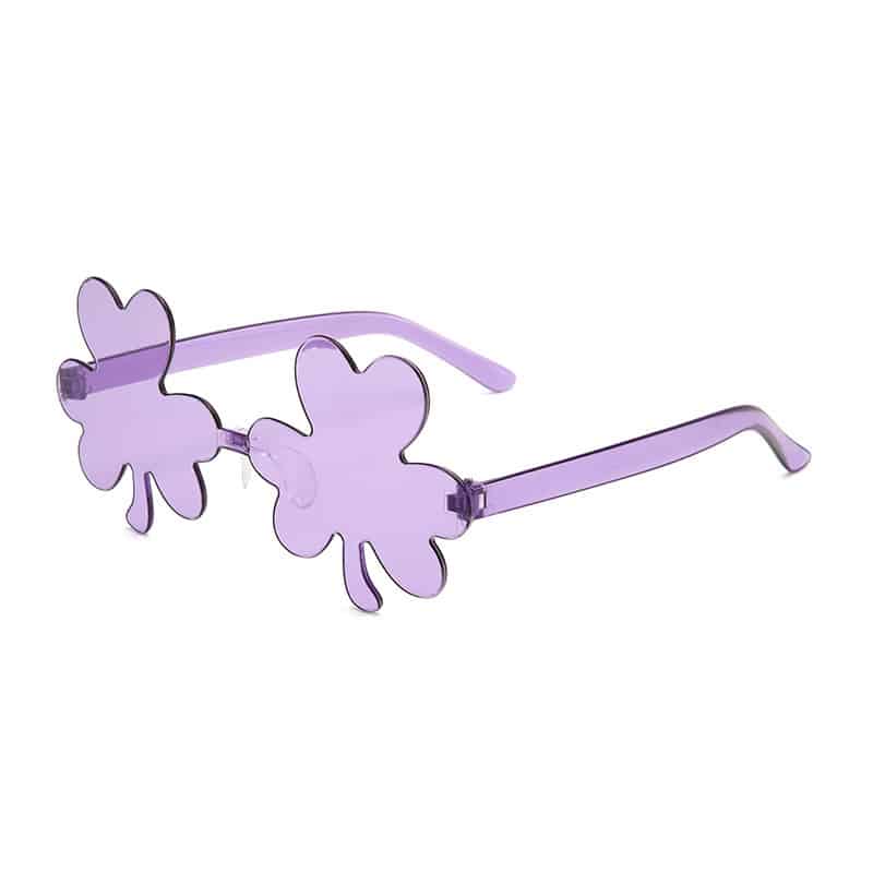 Flower Shaped Frameless Sunglasses - 图片 6