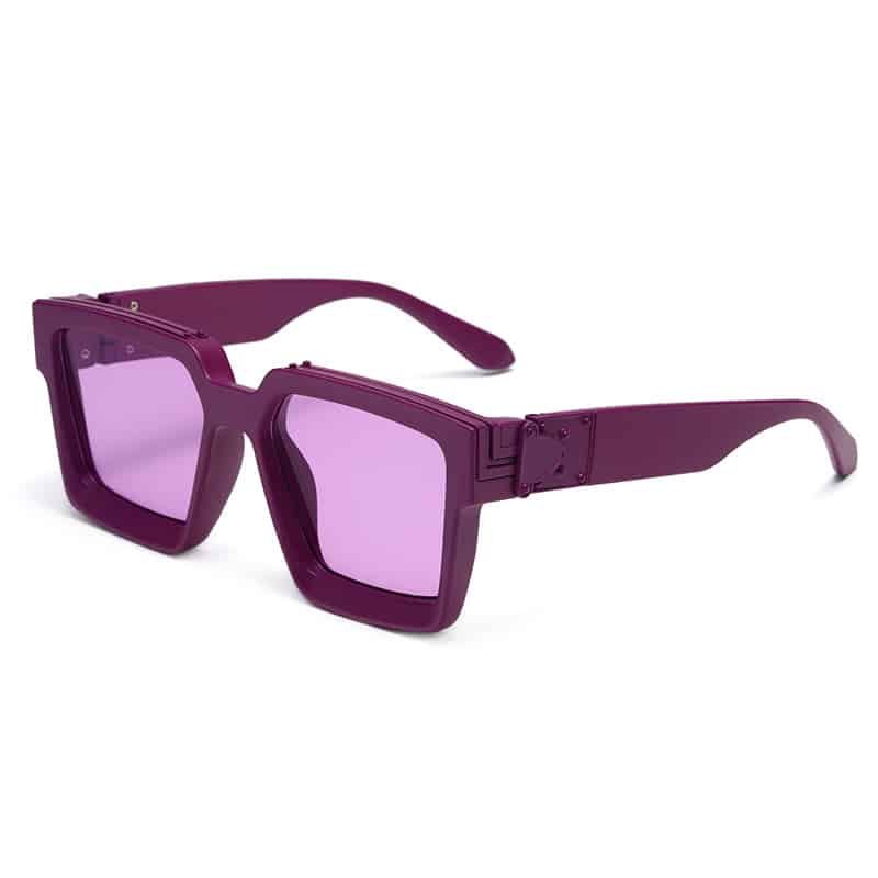 Square Frame Fashion Sunglasses - Image 6