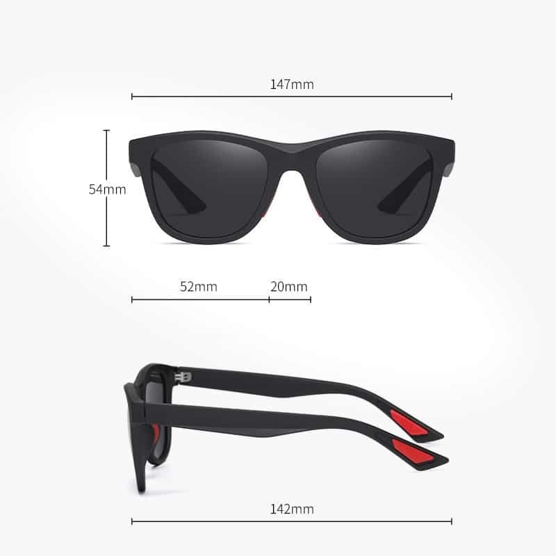 Silicone Anti-slip Cushion TR Sunglasses - 图片 6