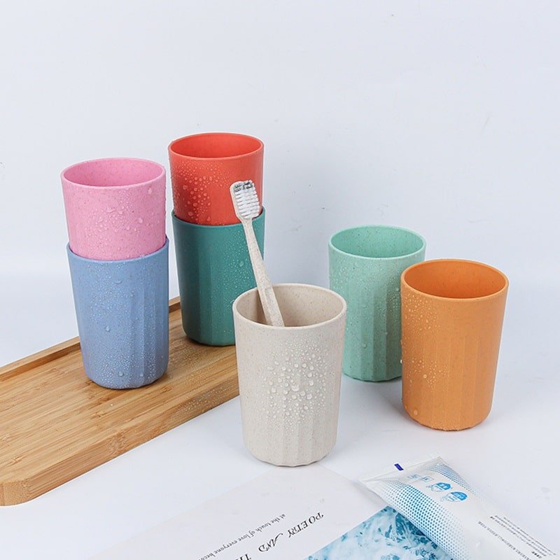 Thickened Simple Student Mouthwash Mug 10OZ - 图片 6