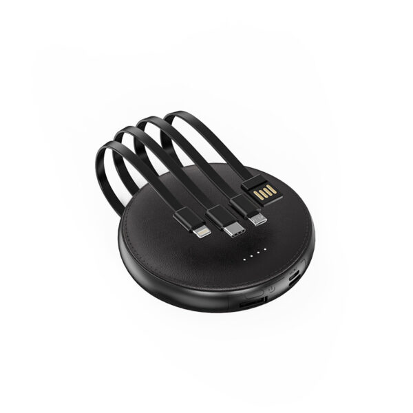 Mini Round Portable Power Bank 10000 mAh - 图片 6