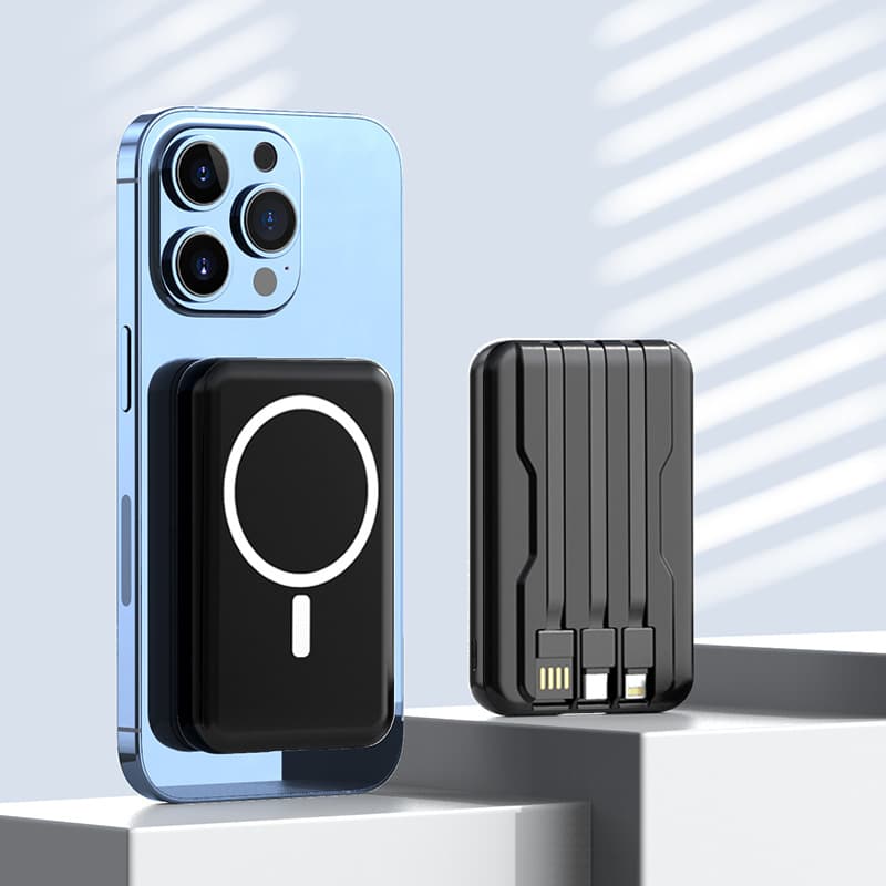 Mini Magnetic Power Bank 10000Mah Fast Wireless Charger - 图片 6