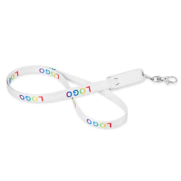 Nylon Lanyard 3-in-1 Charging Cable - 图片 6
