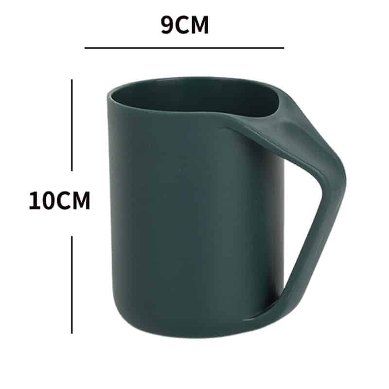 Food Grade PP Plastic Mouthwash Mug 12OZ - 图片 6