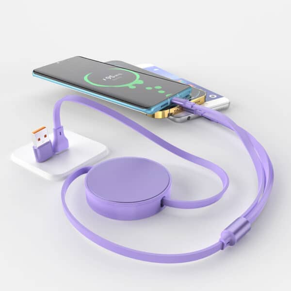 Stretchable 3 in 2 Fast Charging Cable - 图片 6