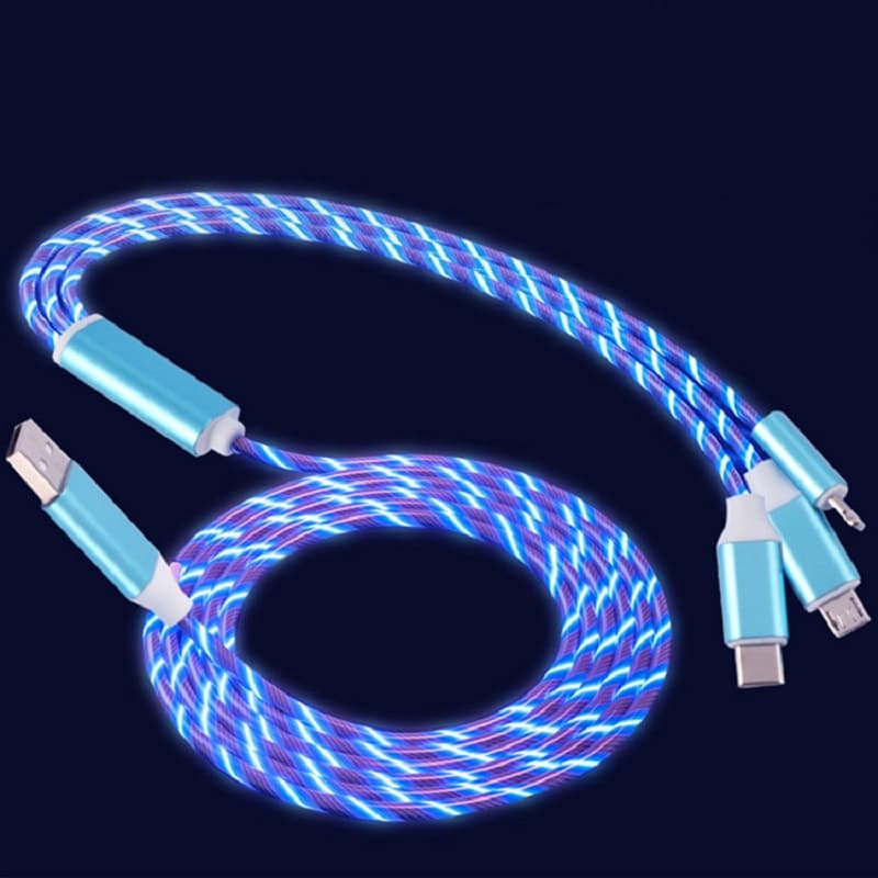 Gift Light Emitting 3-in-1 Charging Cable - 图片 6