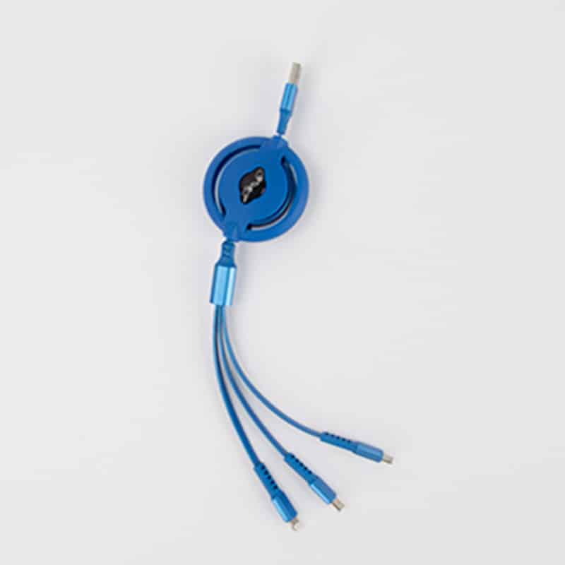 Retractable Custom 4-in-i Charging Cable with LOGO - 图片 6