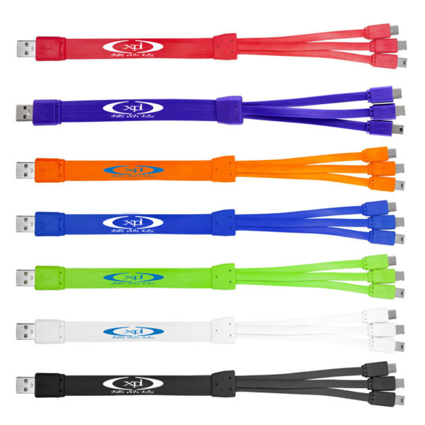Mini 3-in-1 Multi-Function USB Charging Cable - 图片 6