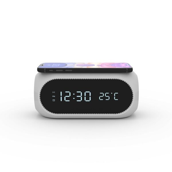 Alarm Clock with Wireless Speaker & Wireless Charger - 图片 6