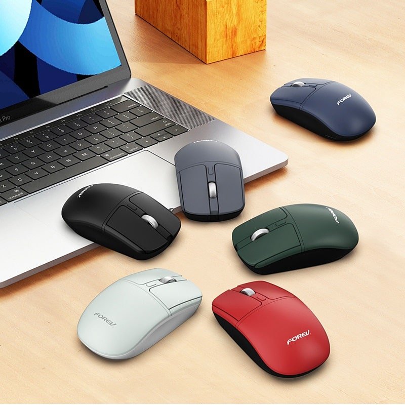 Wireless Silent Metal Wheel Mouse - 图片 6