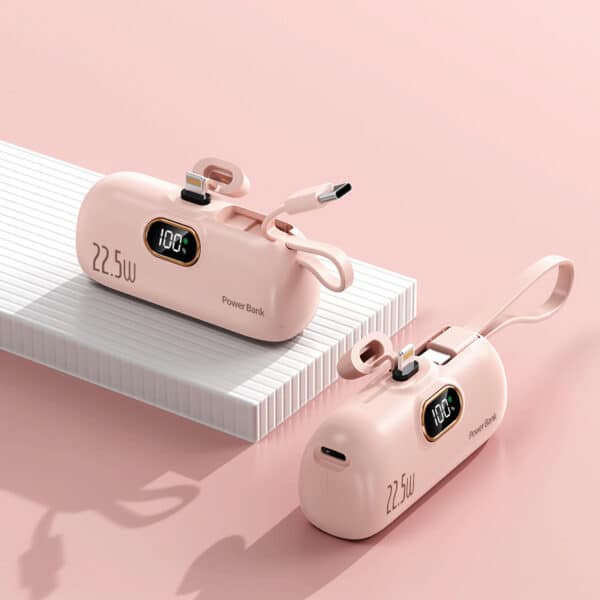 Mini Capsule 5000mah Power Bank - 图片 6