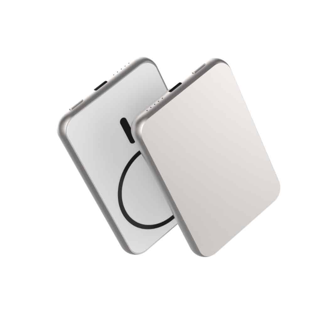 Double-Sided Color Printed Aluminum Alloy Magnetic Wireless Power Bank - 图片 6