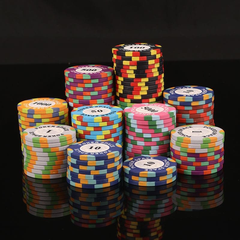 Ceramic Poker Chip with Logo - Image 6