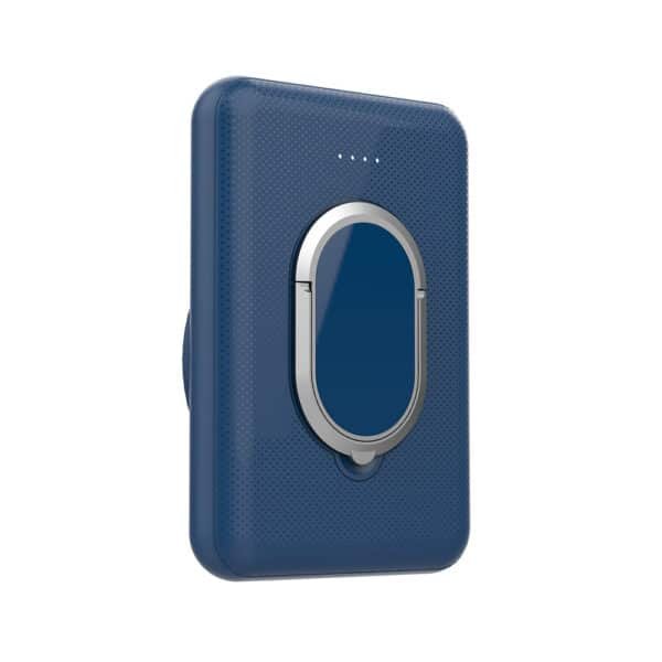 5,000mAh Magnetic Ring Stand Ultra-Slim Wireless Power Bank - 图片 6