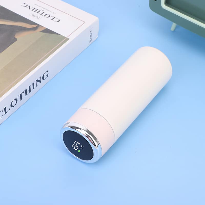 Intelligent Temperature 304 Stainless Steel Insulated Bottle 14OZ - 图片 6