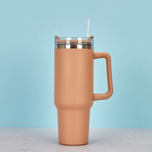40oz Portable Handle Car Tumbler Bottle - 图片 6