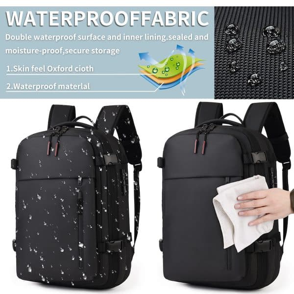 Waterproof Travel Vacuum Compression Backpack - 图片 6