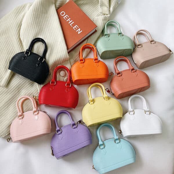 Mini Shell Pattern Handbag - Image 6