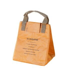One-Color Printed Non-Woven Insulated Bag with Custom Logo - Image 6
