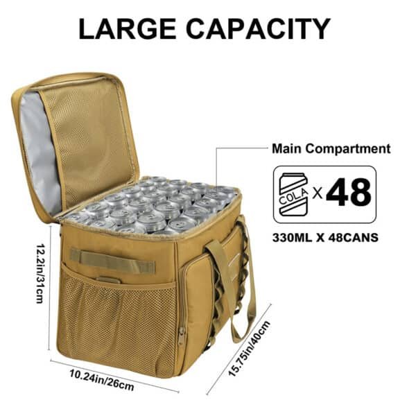 Foldable Large Capacity Portable Cooler Bag - Image 6