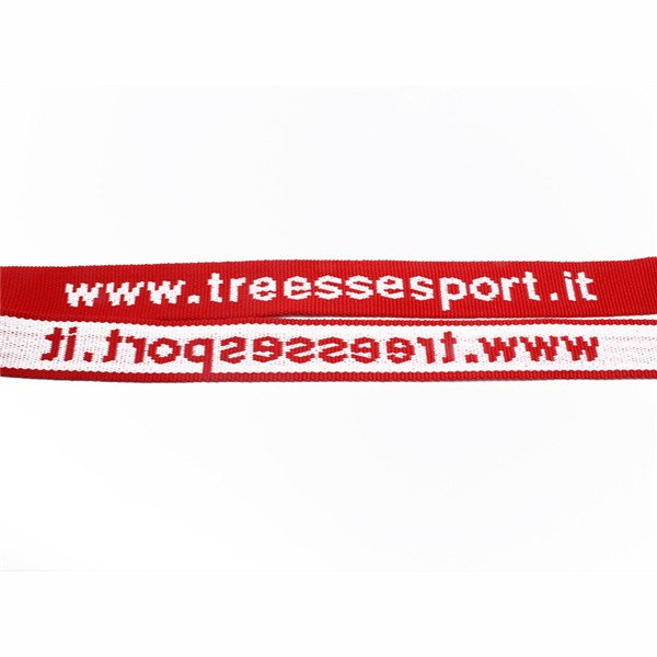Jacquard Knitted Woven Lanyard with Keyring - 图片 6