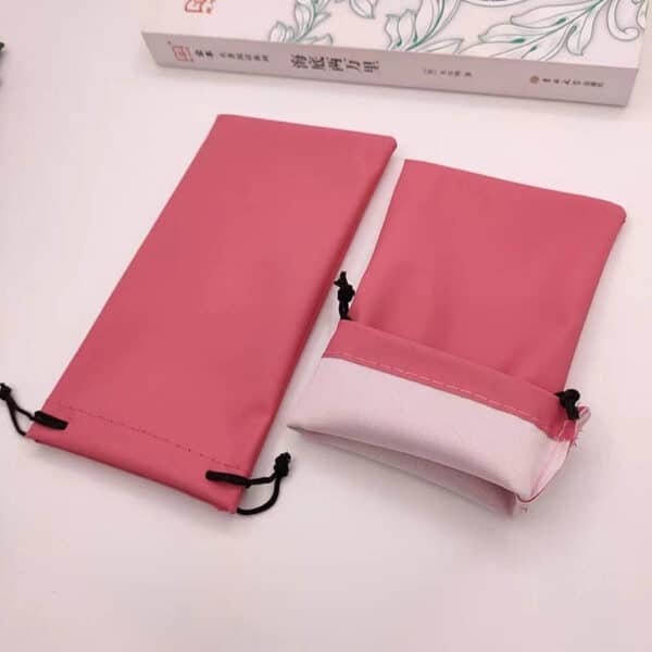 Multi-colored PU Eyeglasses Pouch With Drawstring - Image 6