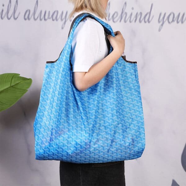 Eco-friendly Polyester Foldable Shopping Bag - Image 6