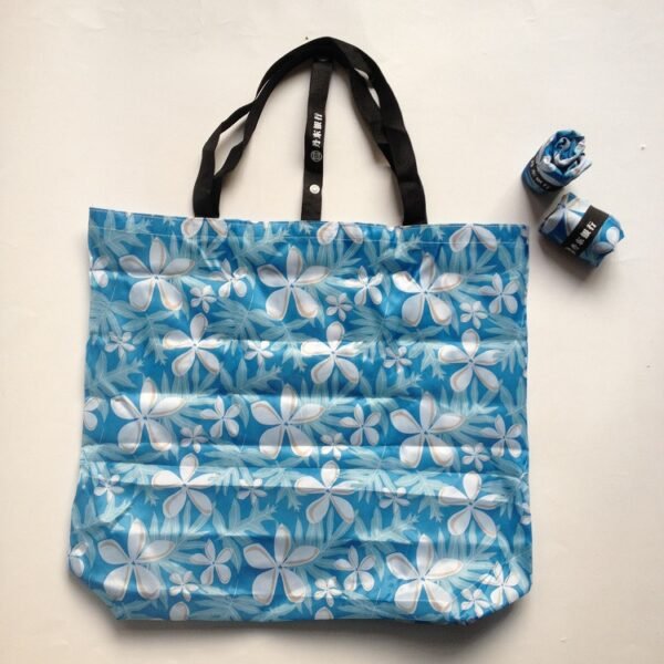 Full Color Imprint Reel Foldable Shopping Bag - Image 6