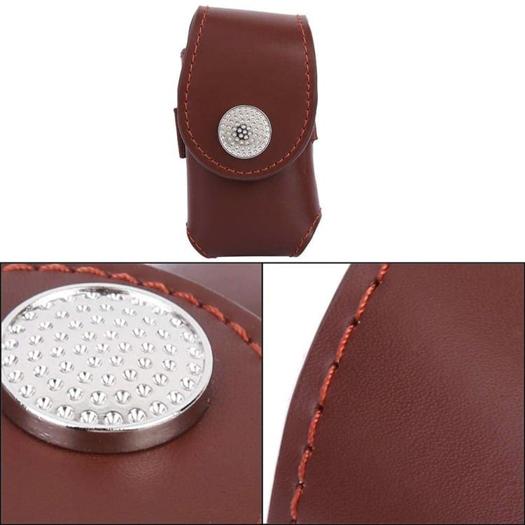 Genuine Leather Golf Ball Waist Pouch - Image 6