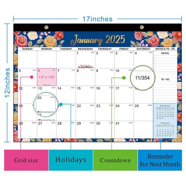 Tear-Off Wall Calendar 2025 - Image 6