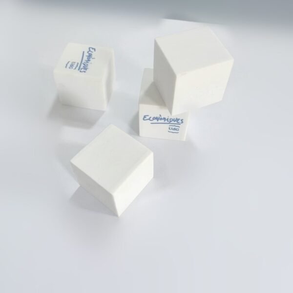 White Square Eraser for Students - 图片 6