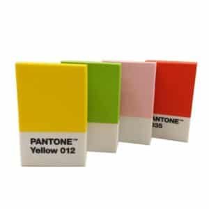 Colorful Beveled Square Eraser w/Logo - 图片 6