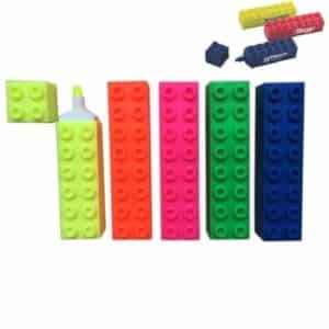 Five-Color Human Highlighter with Logo - 图片 6