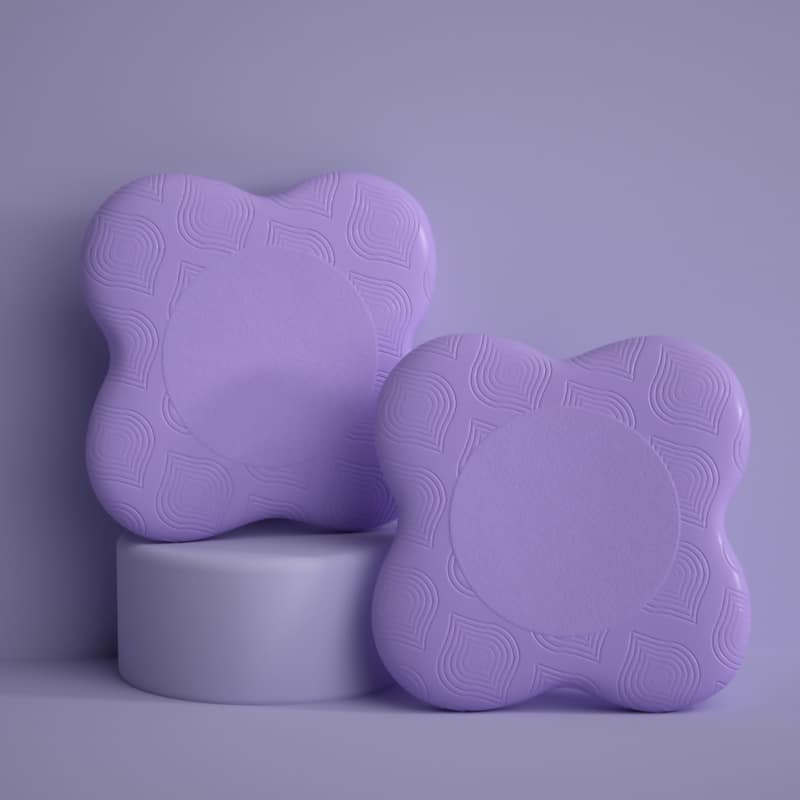 PU Thickened Non-Slip Yoga Mat Knee Pad - 图片 7