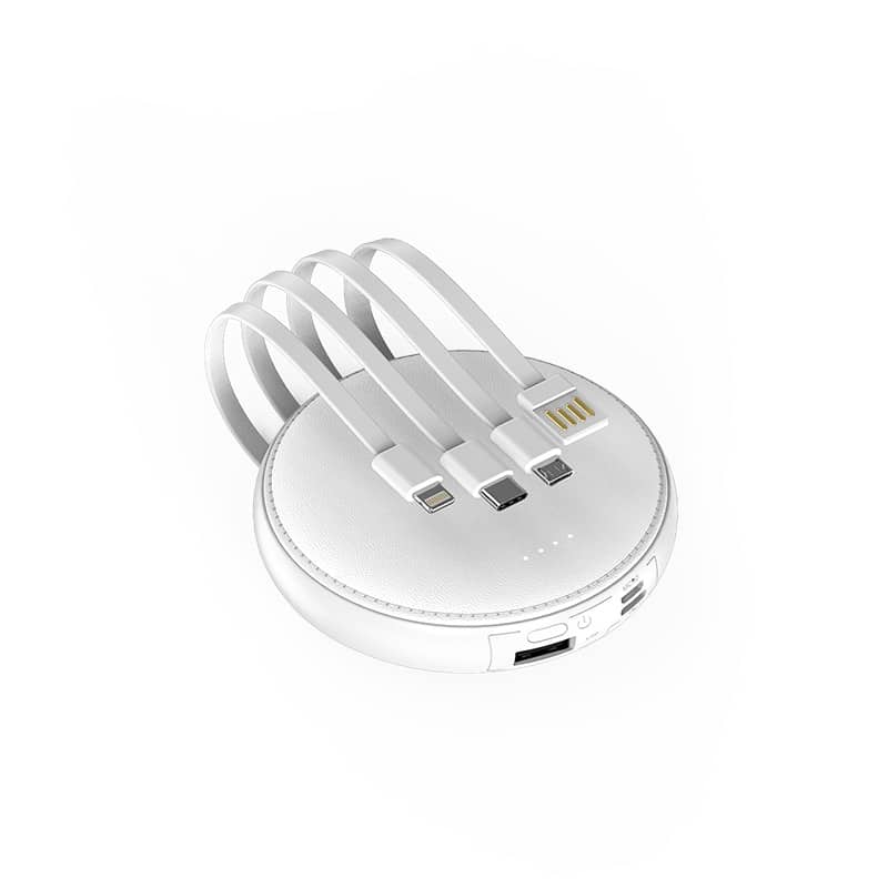 Mini Round Portable Power Bank 10000 mAh - 图片 7