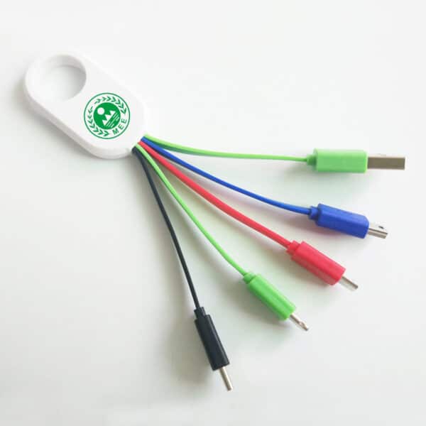 Colorful Spaghetti 5-in-1 Charging Cable - 图片 7