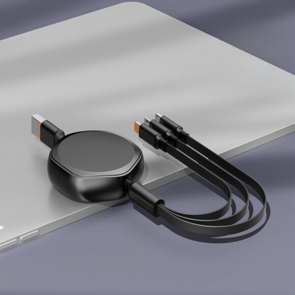 Retractable Cell Phone Charging Cable 3-in-1 - 图片 7
