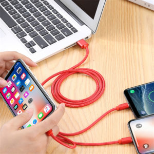 Guitar Charging Cable Custom LED Luminous Logo with Keychain - 图片 7